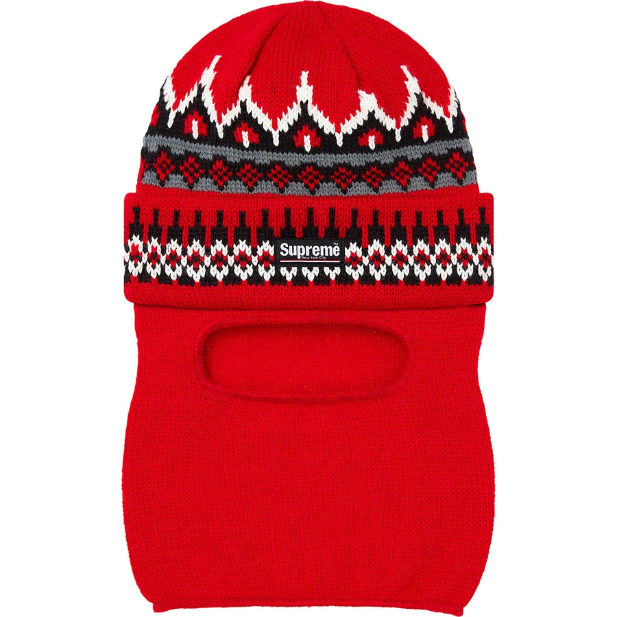 Supreme Facemask Beanie (FW19) - Red - $40