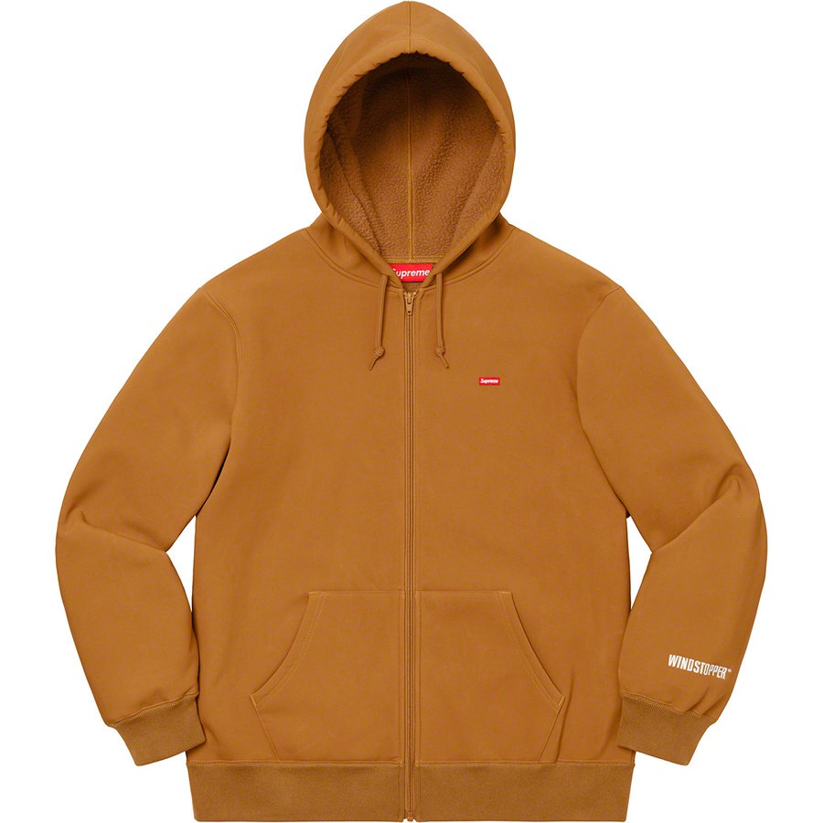 Supreme WINDSTOPPER Zip Up Hooded Sweatshirt (FW19) - Copper - $198