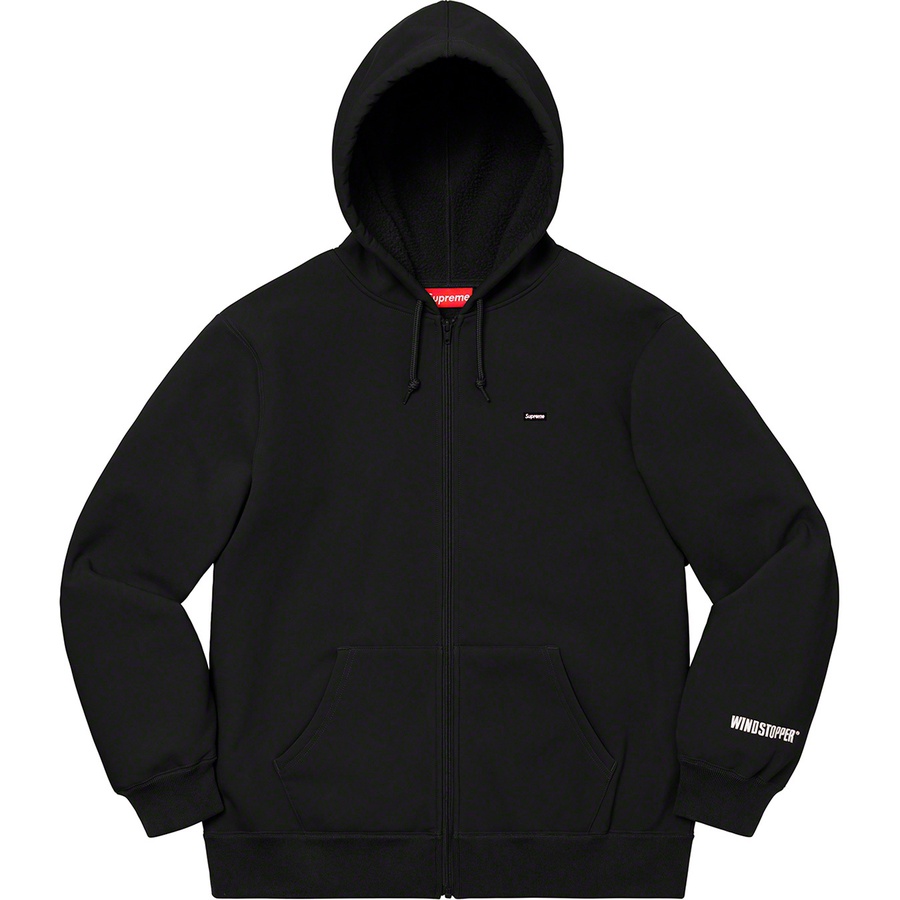 Supreme WINDSTOPPER Zip Up Hooded Sweatshirt (FW19) - Black - $198