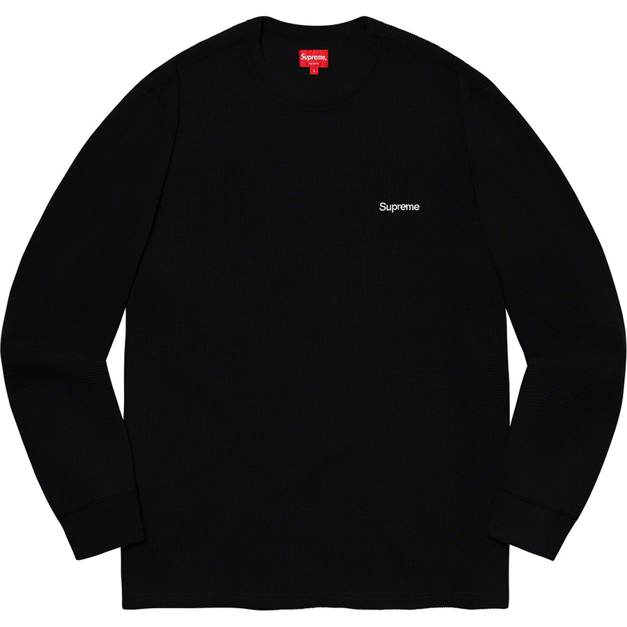 Supreme HQ Waffle Thermal (FW19) - Black - $98