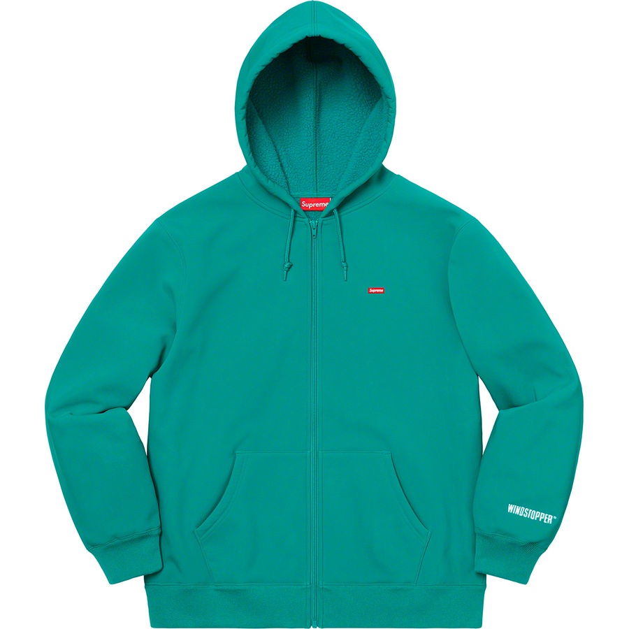Supreme WINDSTOPPER Zip Up Hooded Sweatshirt (FW19) - Teal - $198
