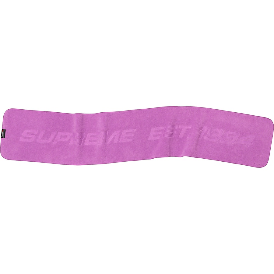 Supreme Polartec Scarf (FW19) - Purple - $48