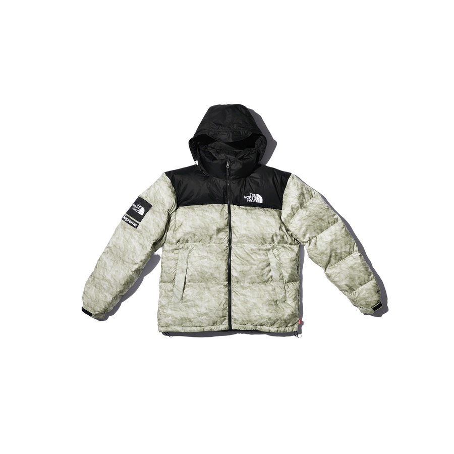 Supreme Supreme The North Face Paper Print Nuptse Jacket (FW19) - $398
