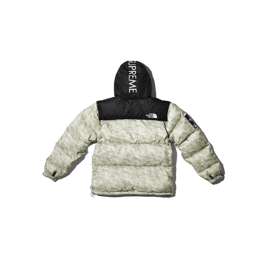 Supreme Supreme The North Face Paper Print Nuptse Jacket (FW19) - $398
