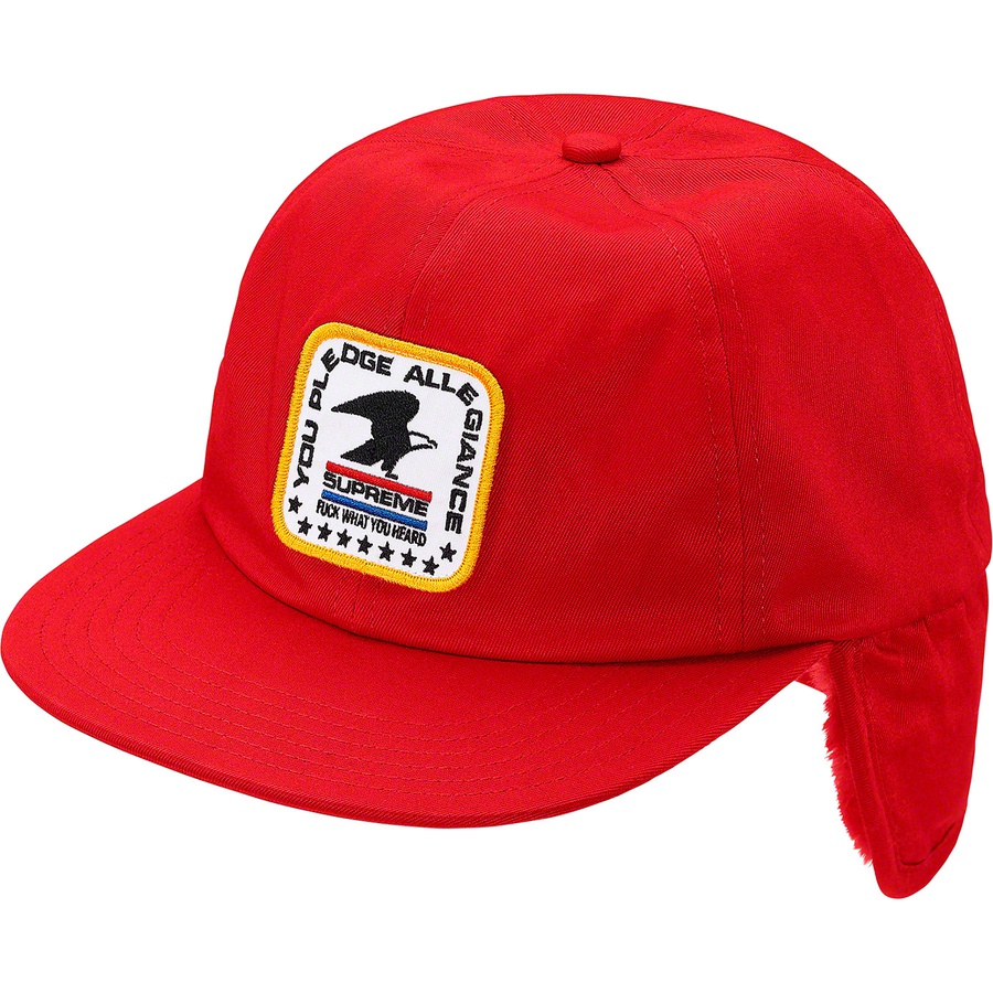 Supreme Earflap 6-Panel (FW19) - Red - $58