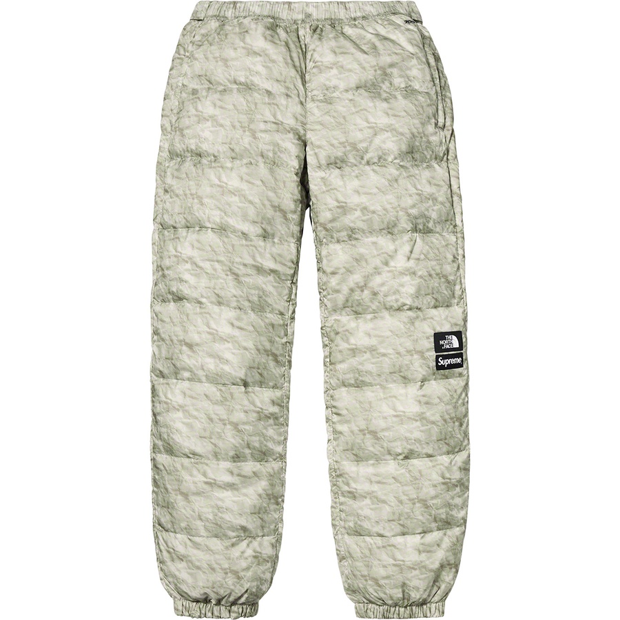 Supreme Supreme The North Face Paper Print Nuptse Pant (FW19) - Paper Print - $218