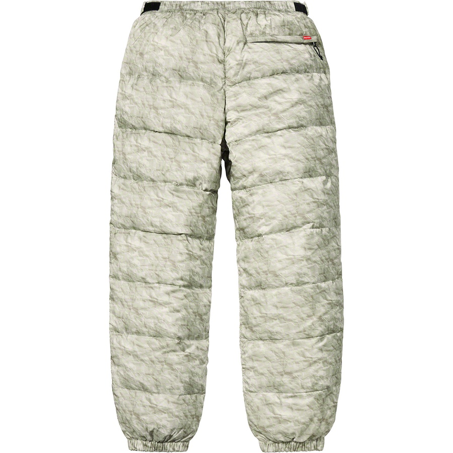 Supreme Supreme The North Face Paper Print Nuptse Pant (FW19) - Paper Print - $218