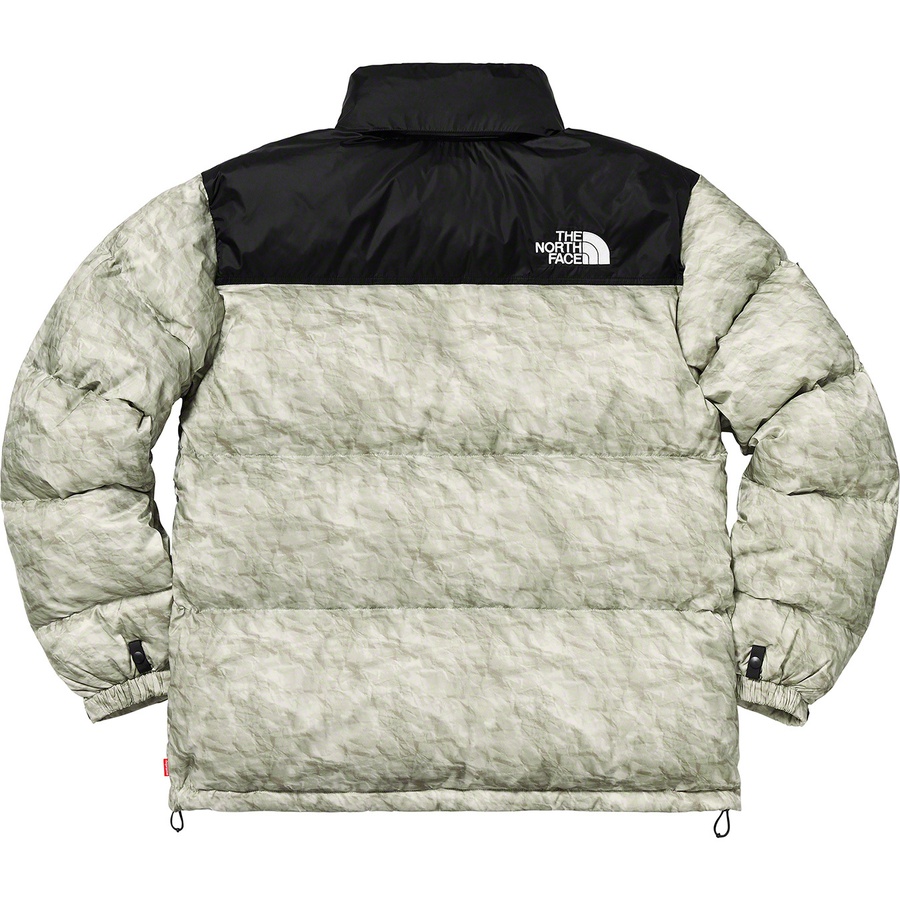 Supreme Supreme The North Face Paper Print Nuptse Jacket (FW19) - Paper Print - $398