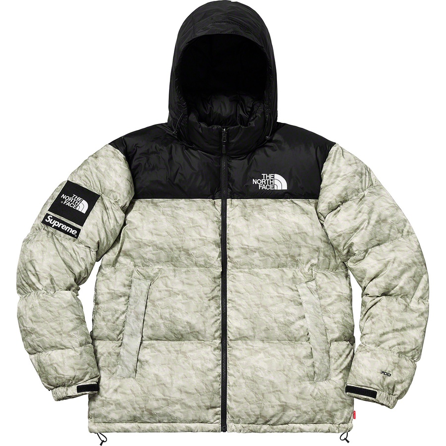 Supreme Supreme The North Face Paper Print Nuptse Jacket (FW19) - Paper Print - $398