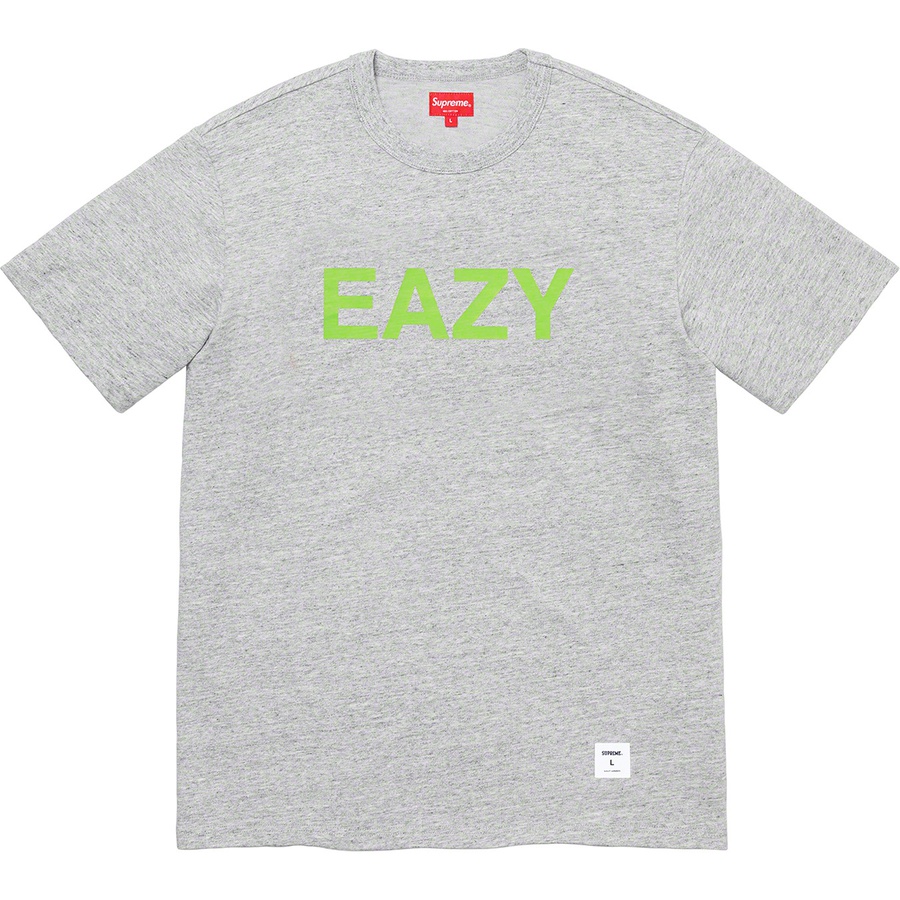 Supreme Eazy S S Top (SS20) - Heather Grey - $68