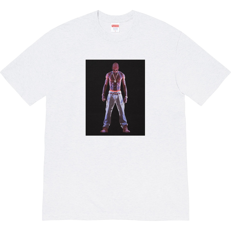 Supreme Tupac Hologram Tee (SS20) - Ash Grey - $48