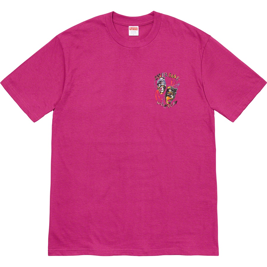 Supreme Laugh Now Tee (SS20) - Magenta - $38