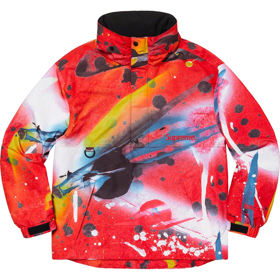 Supreme GORE-TEX Anorak (SS20) - Rammellzee Red - $398