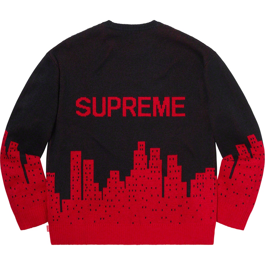 Supreme New York Sweater (SS20) - Black - $148