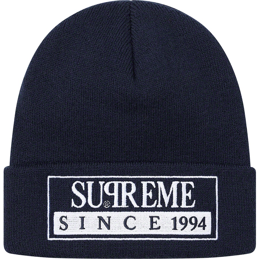 Supreme Reserved Beanie (SS20) - Navy - $34