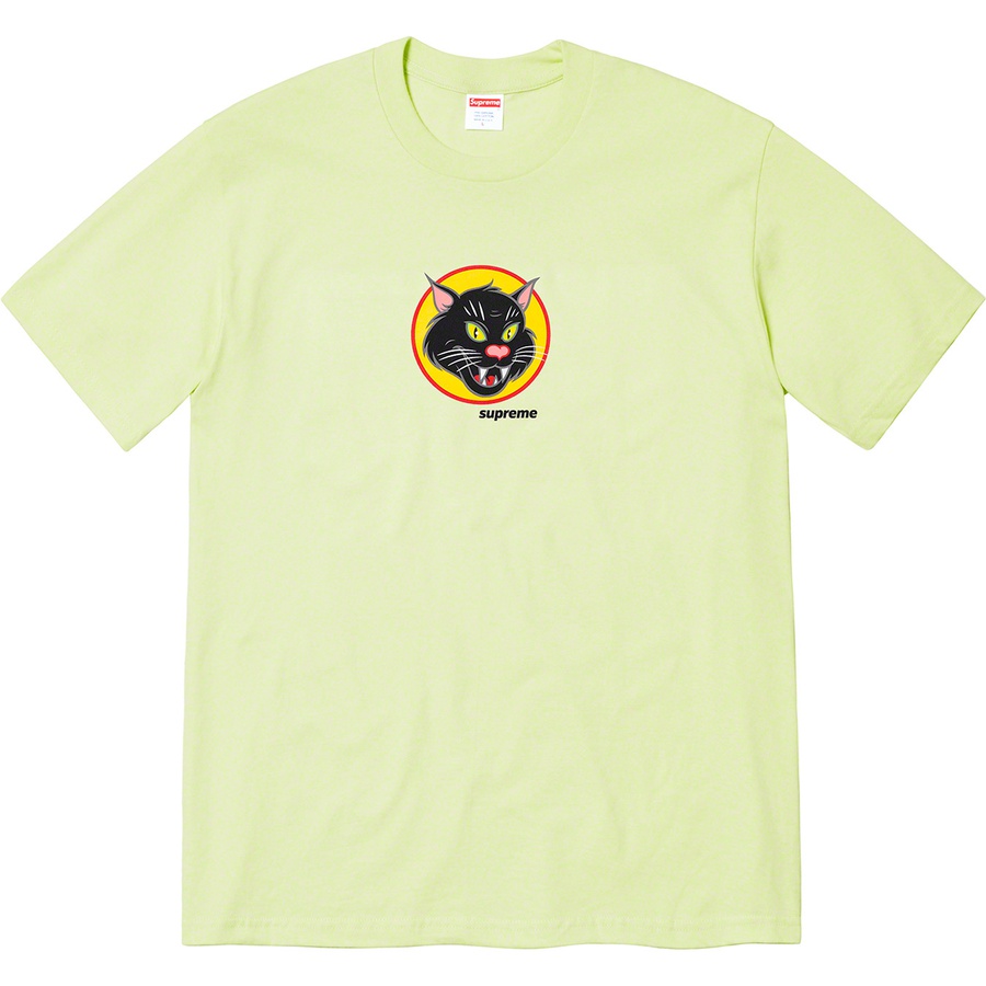 Supreme Black Cat Tee (SS20) - Pale Mint - $38