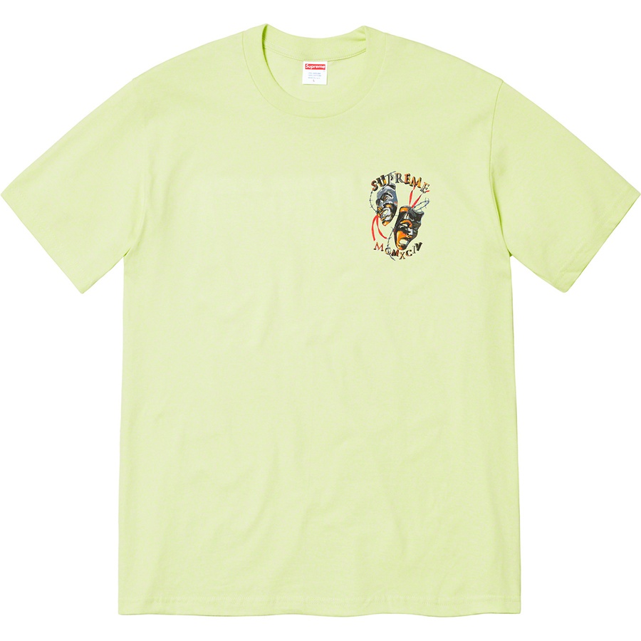 Supreme Laugh Now Tee (SS20) - Pale Mint - $38