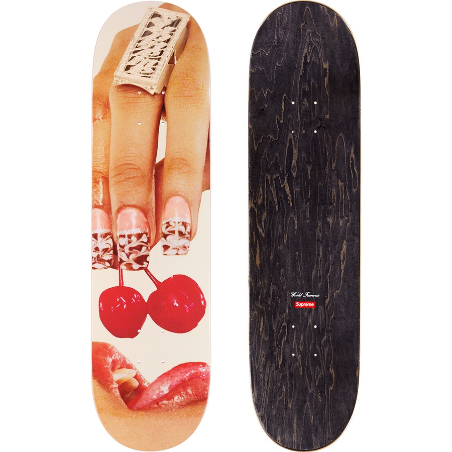 Supreme Cherries Skateboard (SS20) - 8.25" x 32" - $50