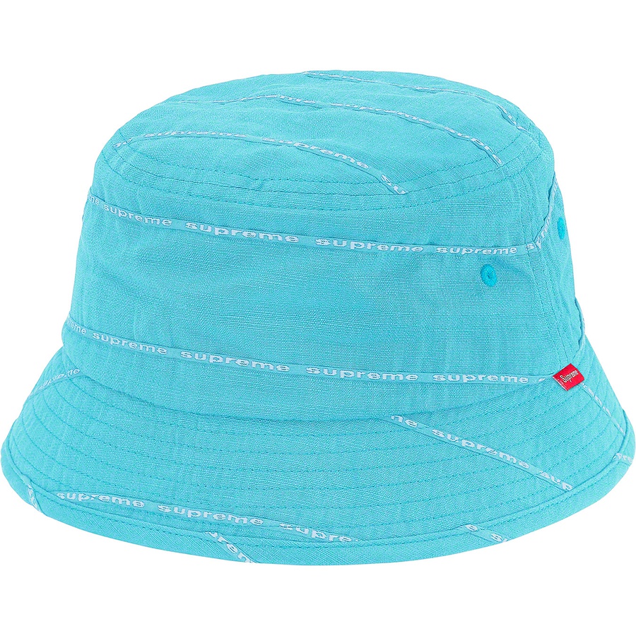 Supreme Jacquard Linen Crusher (SS20) - Cyan - $54
