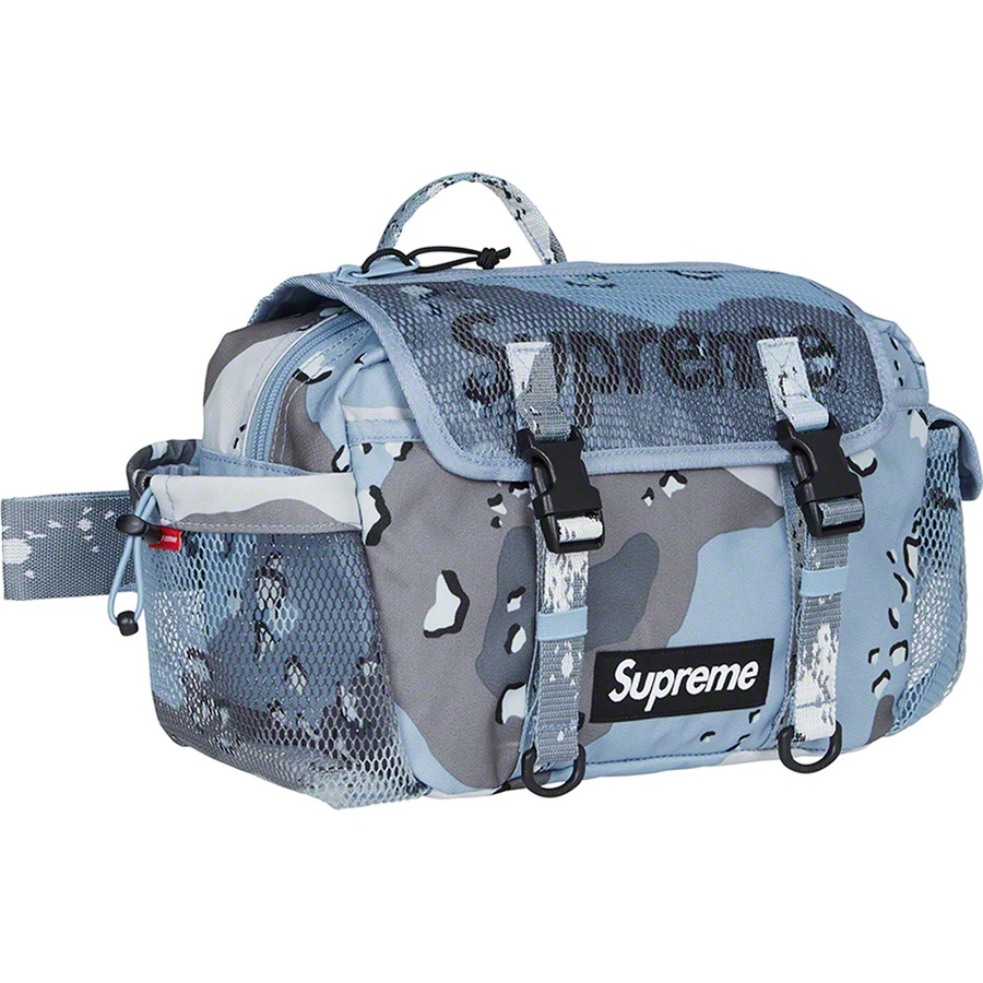 Supreme Waist Bag (SS20) - Blue Chocolate Chip Camo - $98