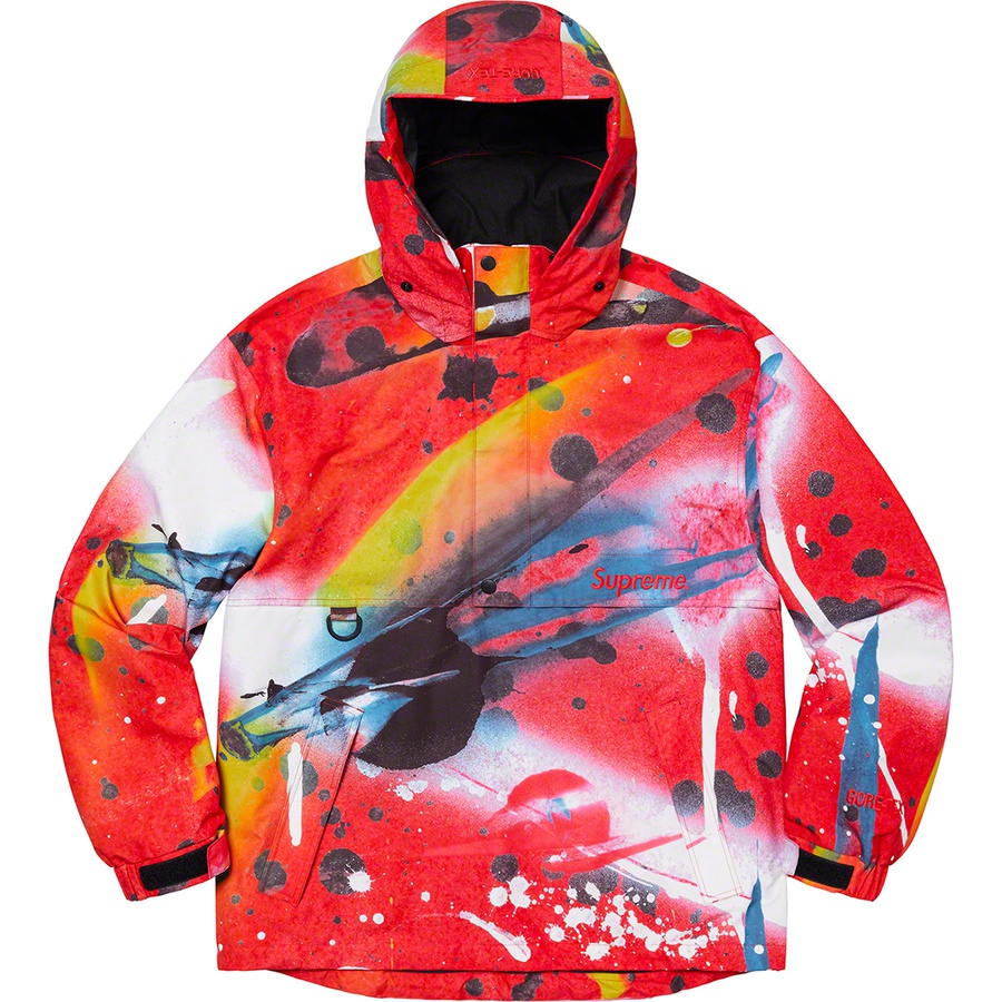 Supreme GORE-TEX Anorak (SS20) - Rammellzee Red - $398