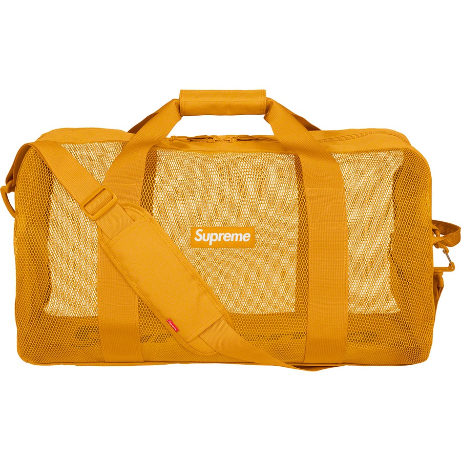 Supreme Big Duffle Bag (SS20) - Gold - $128