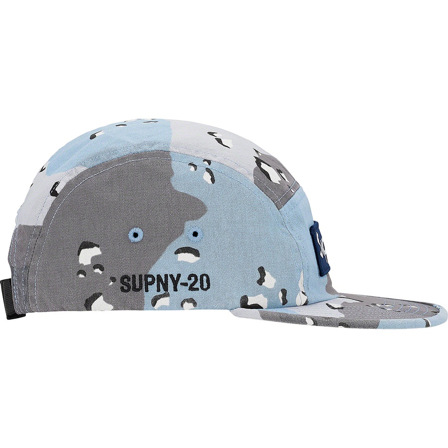 Supreme Military Camp Cap (SS20) - Blue Chocolate Chip Camo - $48