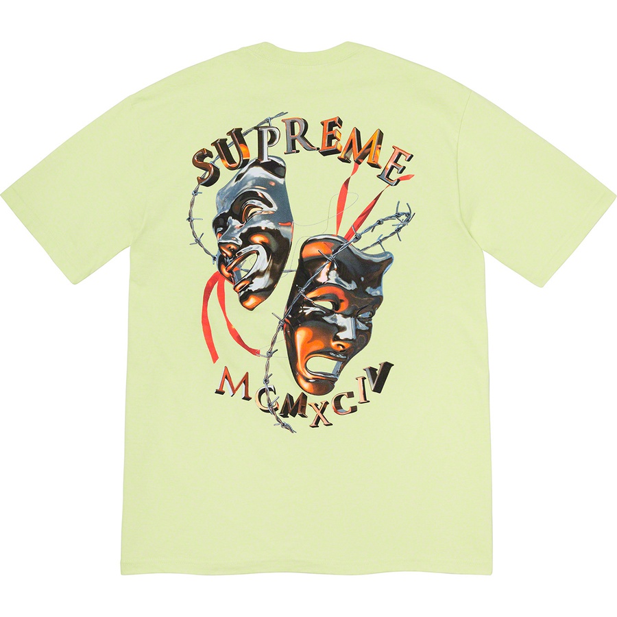 Supreme Laugh Now Tee (SS20) - Pale Mint - $38