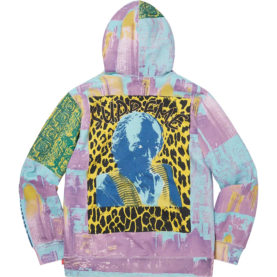 Supreme Miles Davis Hooded Sweatshirt (SS20) - Blue - $198