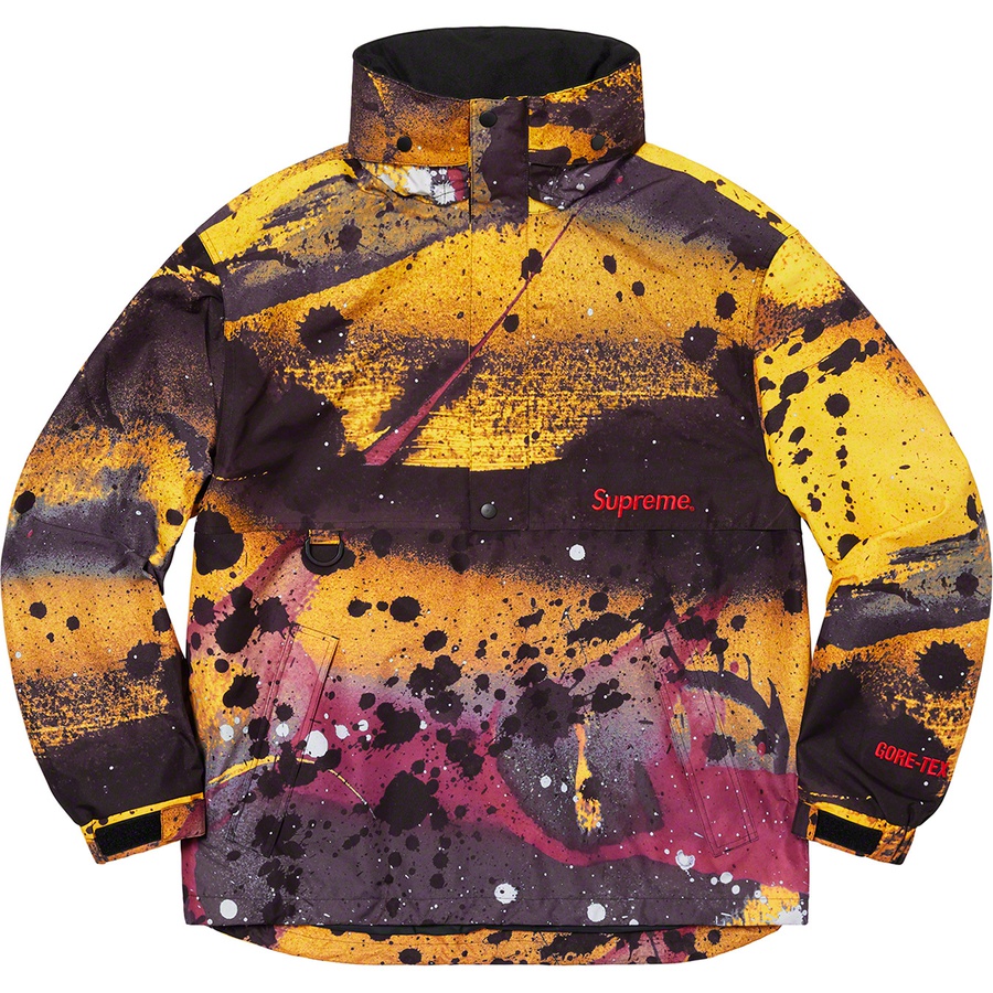Supreme GORE-TEX Anorak (SS20) - Rammellzee Yellow - $398