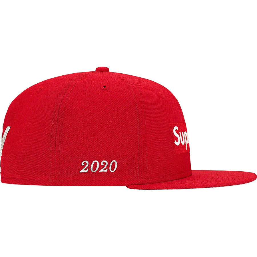 Supreme $1M Metallic Box Logo New Era (SS20) - Red - $48