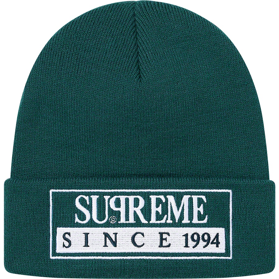 Supreme Reserved Beanie (SS20) - Work Teal - $34