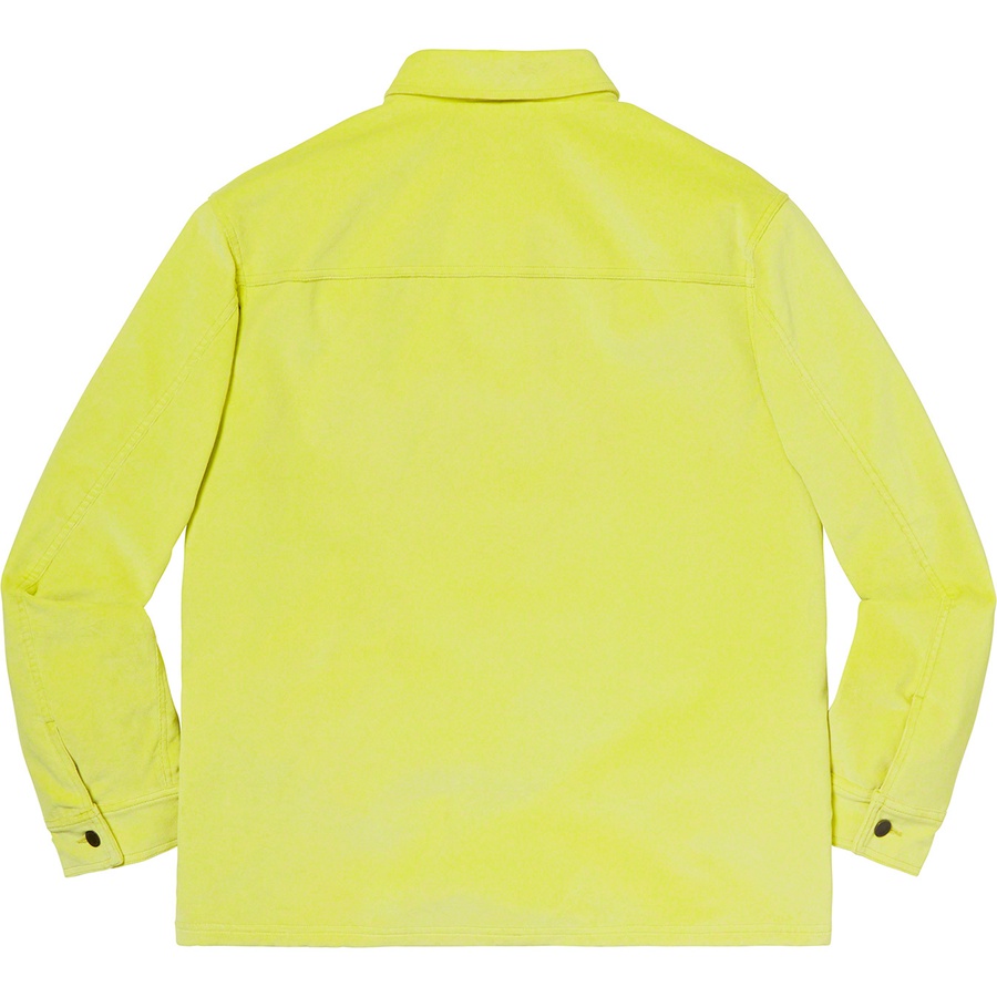 Supreme Velvet Chore Coat (SS20) - Bright Green - $198