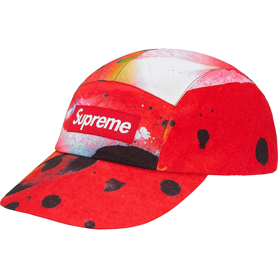 Supreme GORE-TEX Long Bill Camp Cap (SS20) - Rammellzee Red - $60