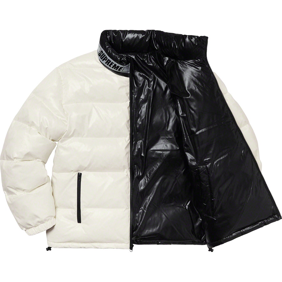 Supreme Shiny Reversible Puffy Jacket (SS20) - White - $198