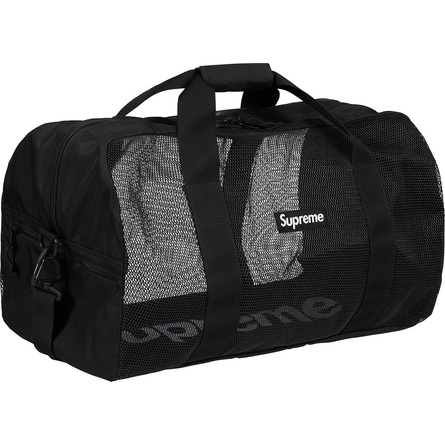 Supreme Big Duffle Bag (SS20) - Black - $128