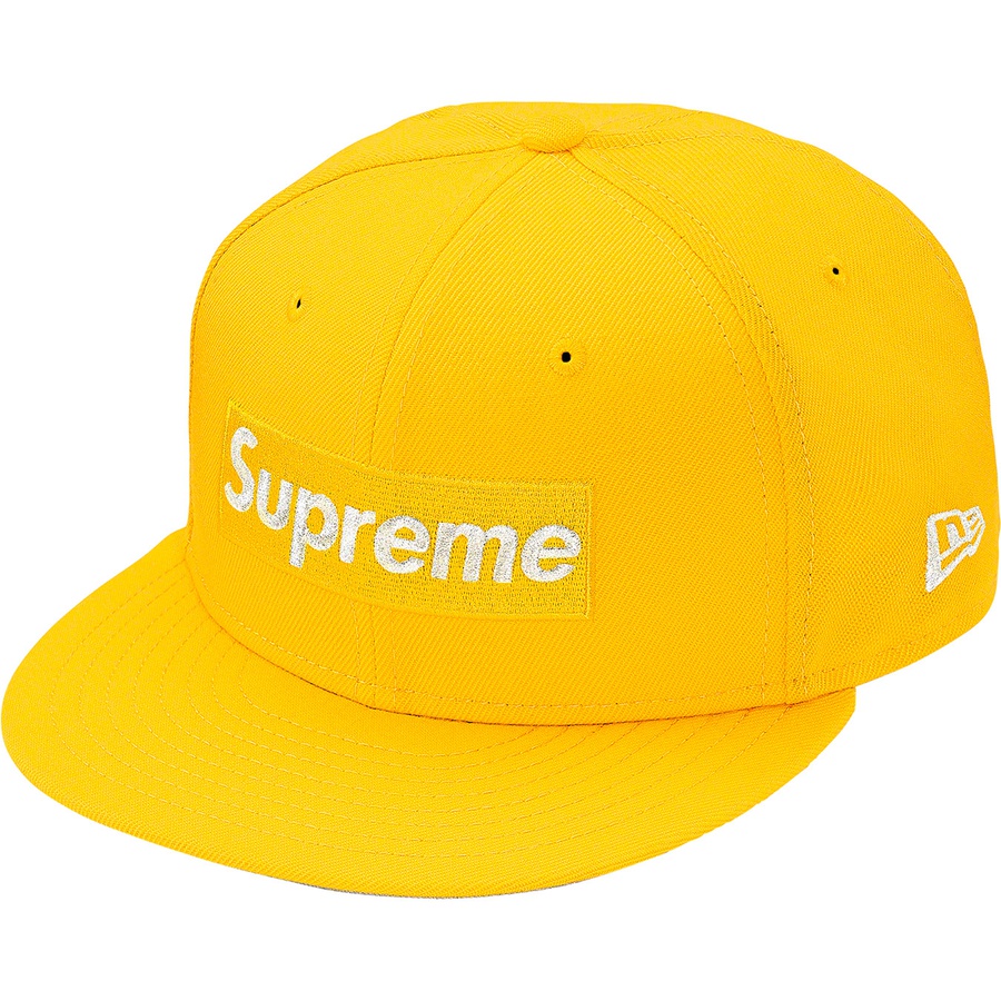 Supreme $1M Metallic Box Logo New Era (SS20) - Yellow - $48