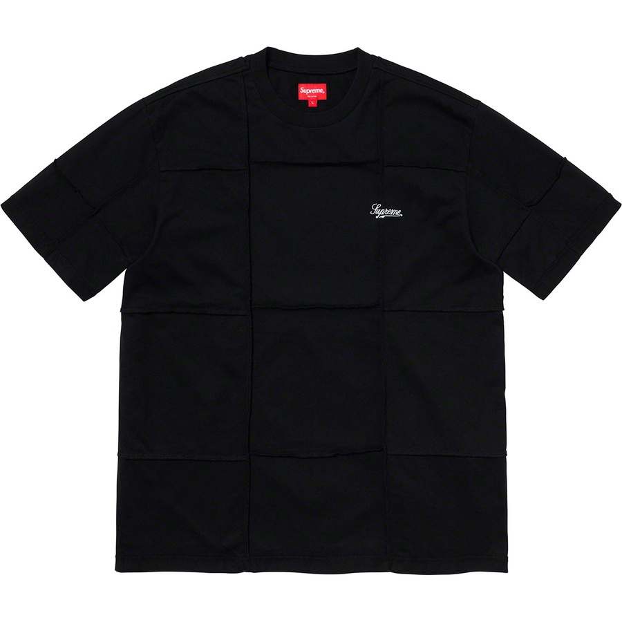 Supreme Patchwork S S Top (SS20) - Black - $88