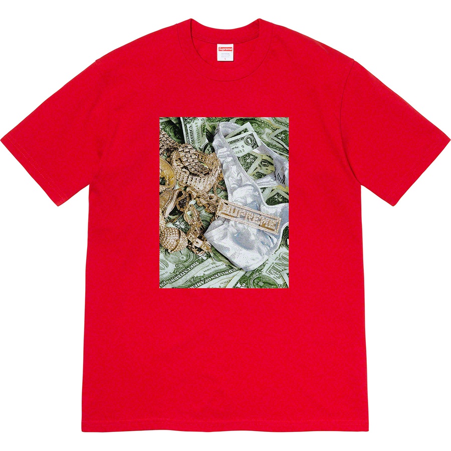 Supreme Bling Tee (SS20) - Red - $38
