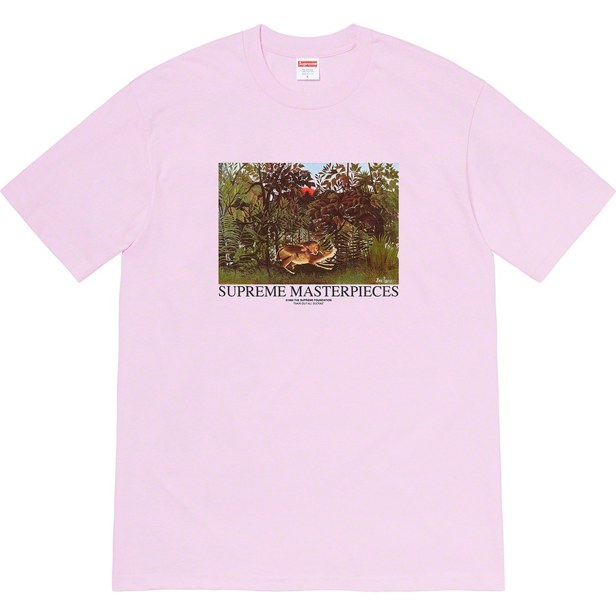 Supreme Masterpieces Tee (SS20) - Light Purple - $38
