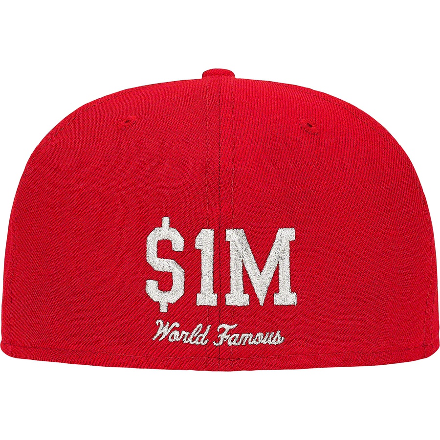 Supreme $1M Metallic Box Logo New Era (SS20) - Red - $48