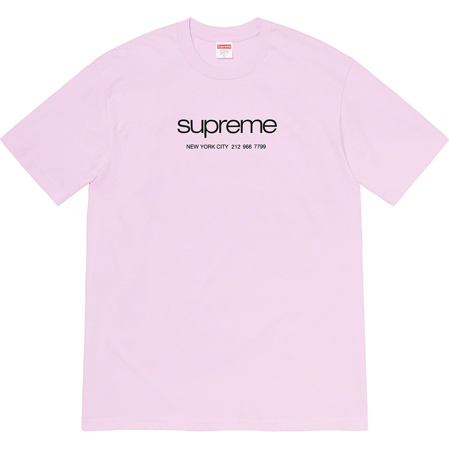 Supreme Shop Tee (SS20) - Light Purple - $38