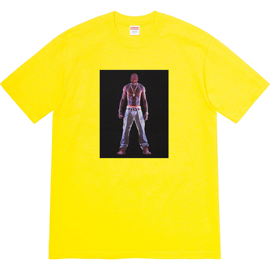 Supreme Tupac Hologram Tee (SS20) - Yellow - $48