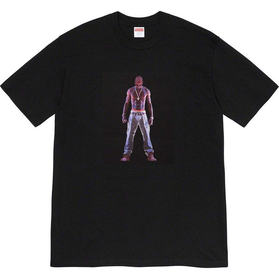 Supreme Tupac Hologram Tee (SS20) - Black - $48