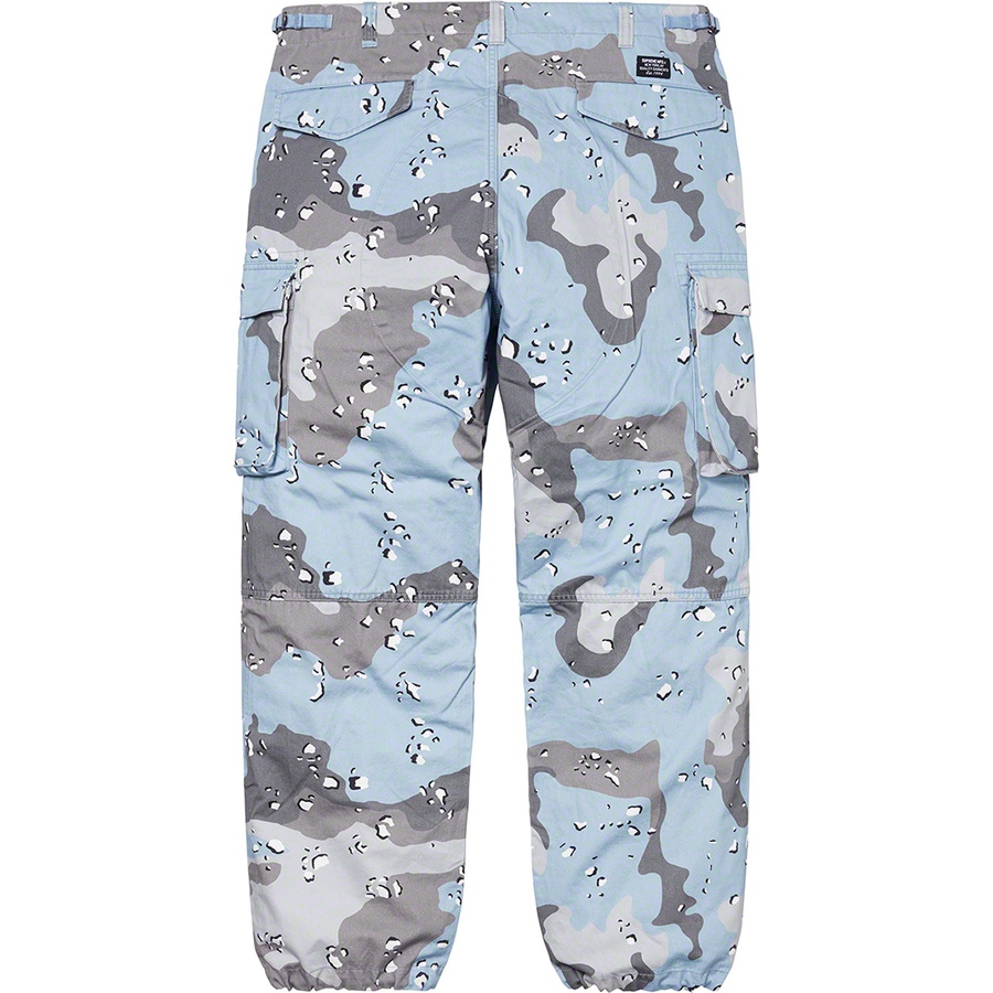 Supreme Cargo Pant (SS20) - Blue Chocolate Chip Camo - $148