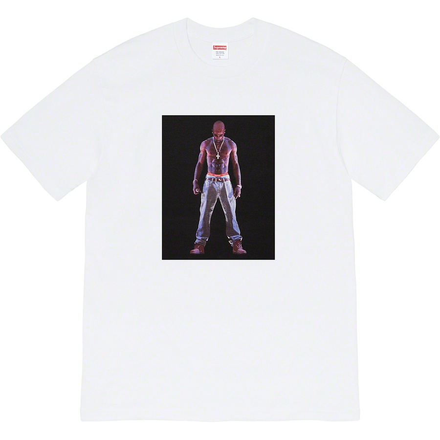 Supreme Tupac Hologram Tee (SS20) - White - $48