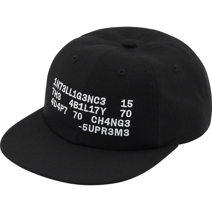 Supreme Intelligence 6-Panel (SS20) - Black - $44