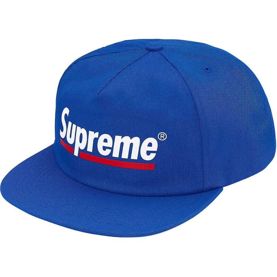 Supreme Underline 5-Panel (SS20) - Royal - $42