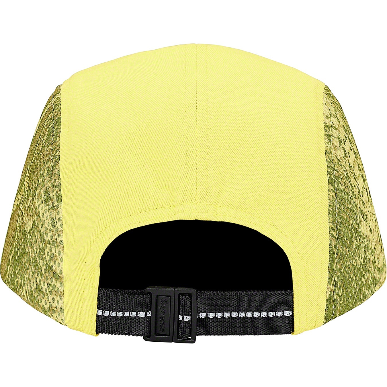 Supreme Snakeskin Mesh Camp Cap (SS20) - Pale Green - $48