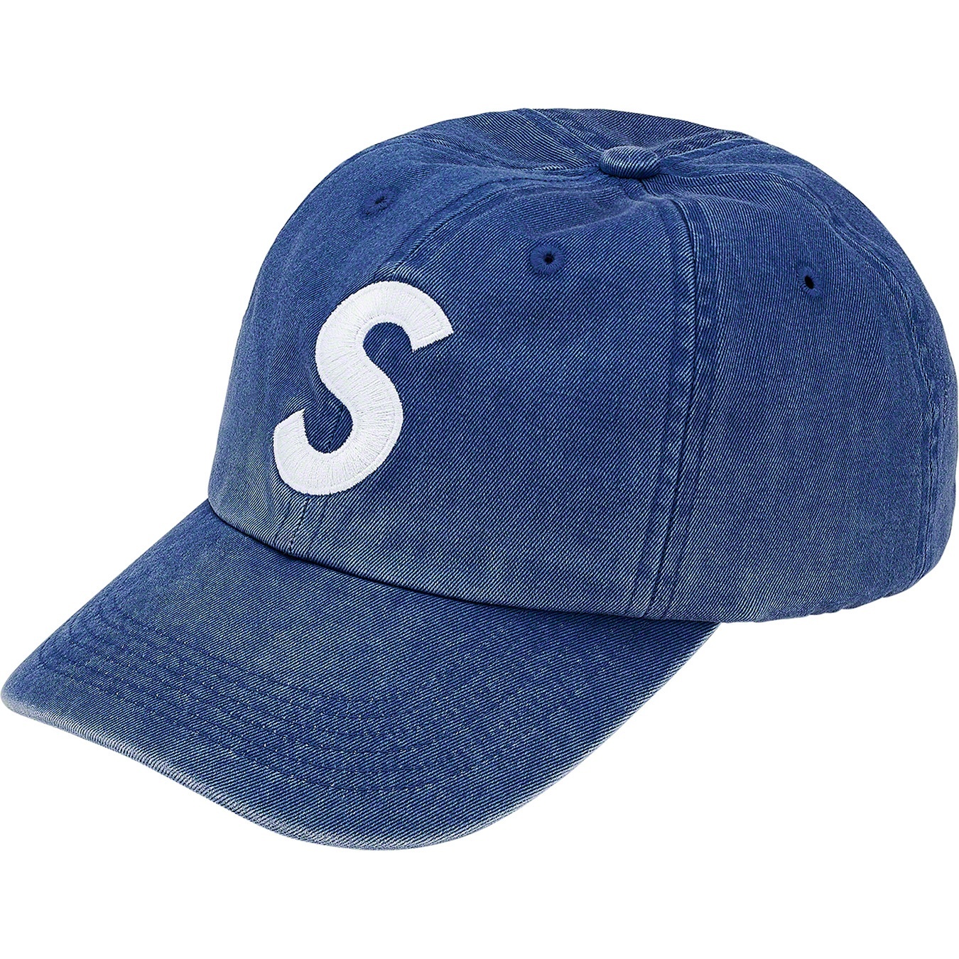 Supreme Pigment Print S Logo 6-Panel (SS20) - Royal - $48